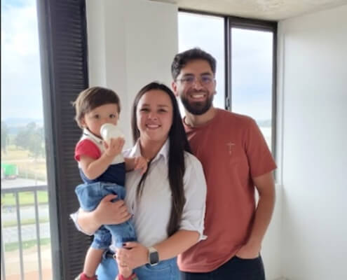 Familia Alfa - beneficiarios del Programa En Obra Naranja 2025-1.